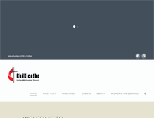 Tablet Screenshot of chillicotheumc.org